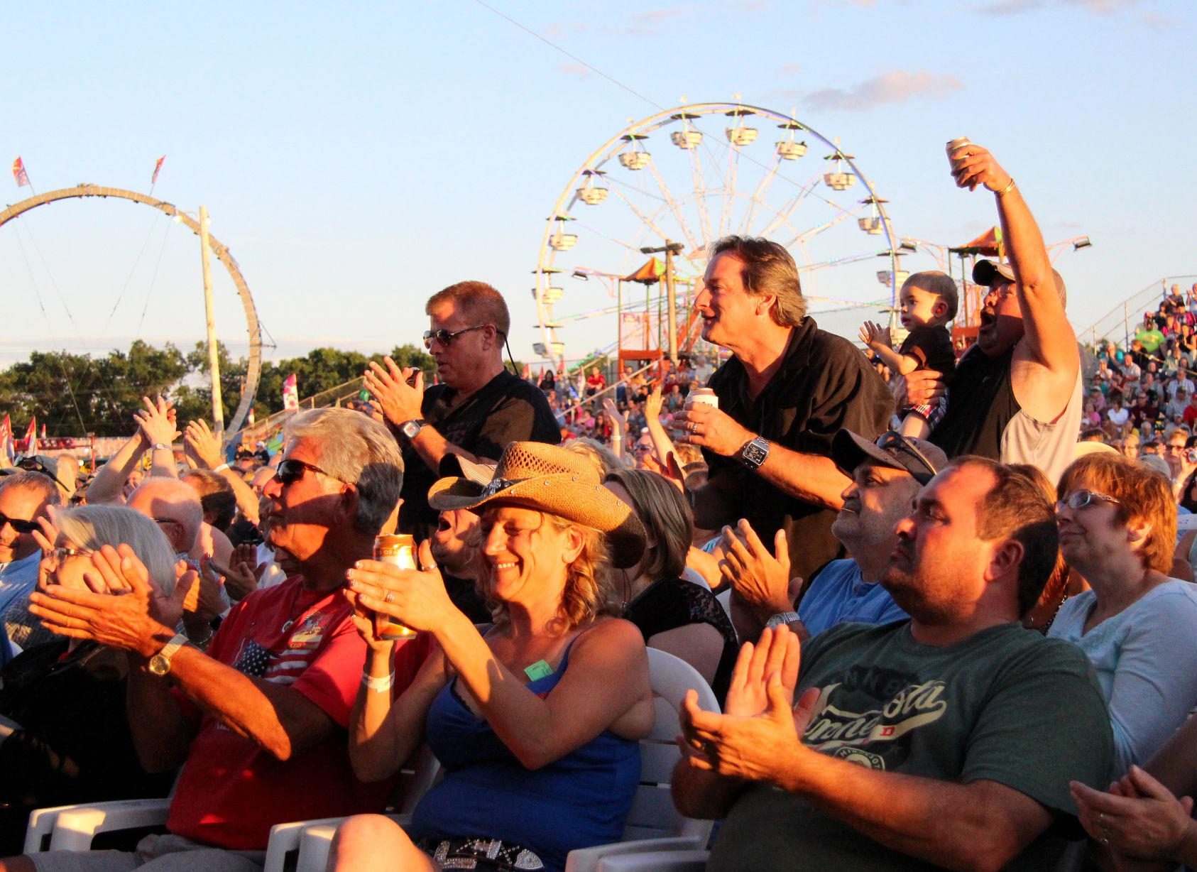 The Charlie Daniels Band at the Northern Wisconsin State Fair 7-13-16